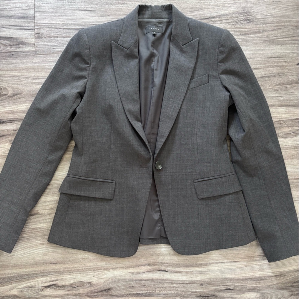 Theory Gray Blazer